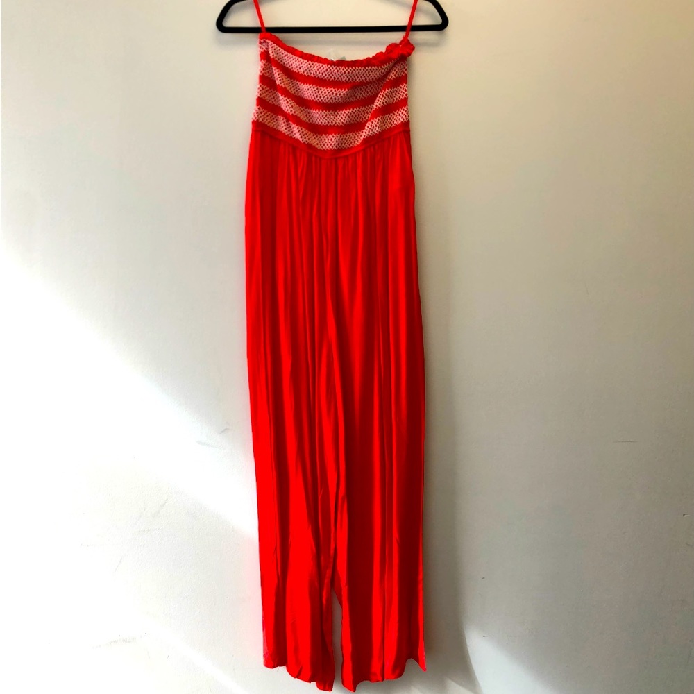 She + Sky red jumpsuit